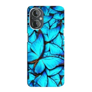Силіконовий бампер з картинкою звірів для OnePlus Nord N20 (Крила метеликів)