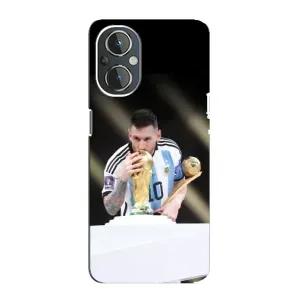 Чехлы Лео Месси Аргентина для OnePlus Nord N20 (Кубок Мира)