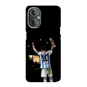 Чехлы Лео Месси Аргентина для OnePlus Nord N20 (Лео Чемпион)