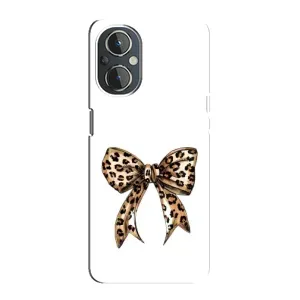 Чохол банти для OnePlus Nord N20 (Леопардовий бант)