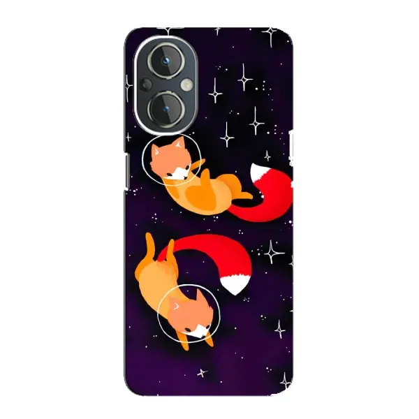 Чехол с рисунком «Лисы» для OnePlus Nord N20 Чехол с рисунком «Лисы» для OnePlus Nord N20