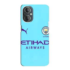 Силиконовые Чехлы принт Футбол на OnePlus Nord N20 (Man City)