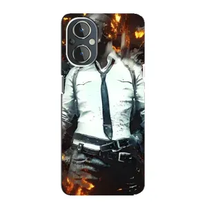Силиконовый чехол с картинкой "Герой Pubg" на OnePlus Nord N20 (Man Пубг)