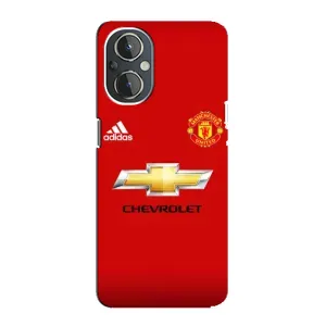 Силиконовые Чехлы принт Футбол на OnePlus Nord N20 (Man United)