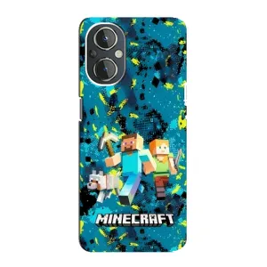 Чохли для OnePlus Nord N20 (Персонажі МайнКрафт) (Майнкрафт)