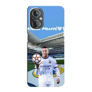 Чехол (TPU) с Футболистом на OnePlus Nord N20 (Mbappe Real)