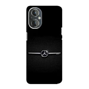 Силиконовый бампер с картинкой машины на OnePlus Nord N20 (Mercedes)
