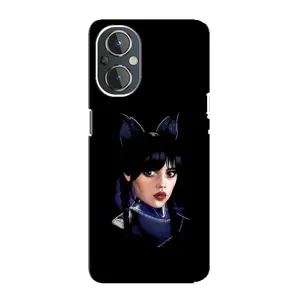 Чехлы с принтом Уэнсдей на OnePlus Nord N20 (Милая Уэнсдей)