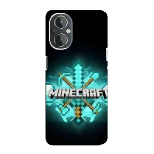 Чехол майнкрафт для OnePlus Nord N20 (MineCraft 2)