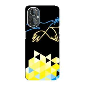 Чехол на OnePlus Nord N20 Украинский дизайн (Мир для Украины)