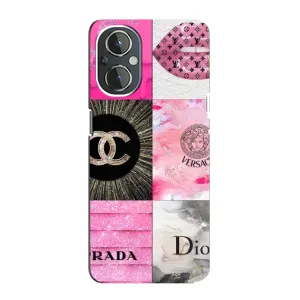 Чохол (Dior, Prada, YSL, Chanel) для OnePlus Nord N20 (Модніца)