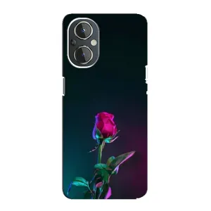 Чехлы с принтом Розочки для OnePlus Nord N20 (Ночная роза)