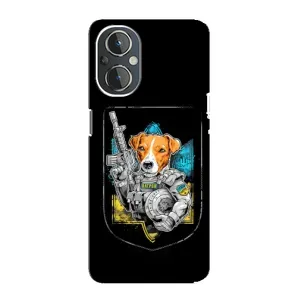 Чехол с принтом для OnePlus Nord N20 (Патрон Воин)