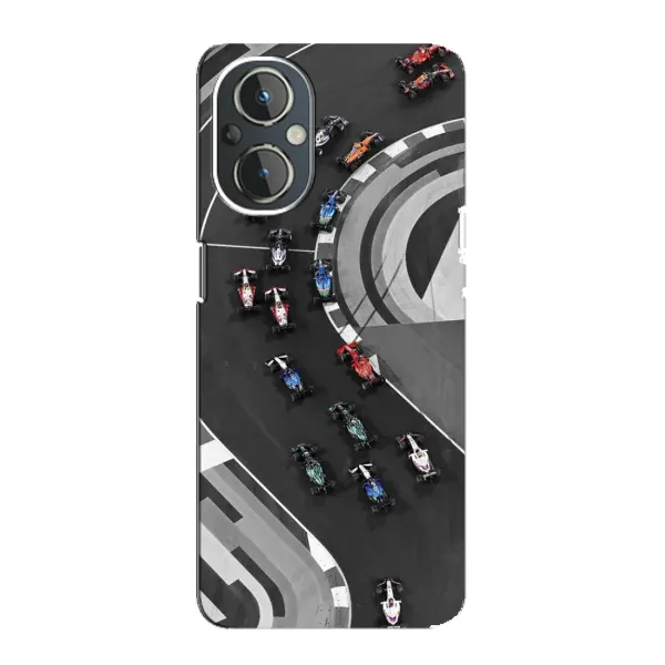 Чехол с рисунком «Гонки ф1» для OnePlus Nord N20 Чехол с рисунком «Гонки ф1» для OnePlus Nord N20