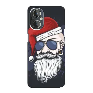 Чехол Санта Клаус для OnePlus Nord N20 (Рождественский МЕН)