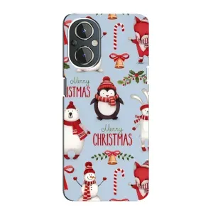 Чехол Санта Клаус для OnePlus Nord N20 (Рождественский)