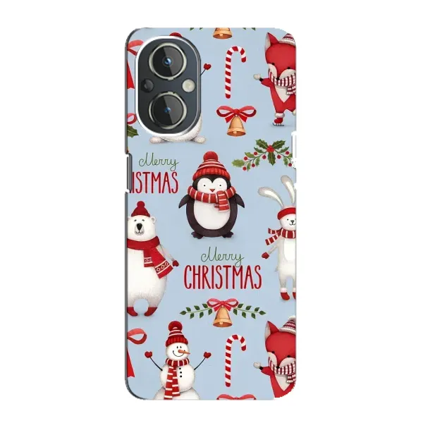 Чехол с рисунком «Рождественский» для OnePlus Nord N20 Чехол с рисунком «Рождественский» для OnePlus Nord N20