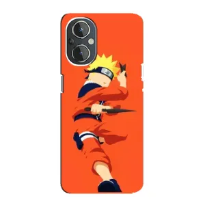 Чохли з принтом НАРУТО на OnePlus Nord N20 (Силует Наруто)