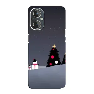 Чехлы на Новый Год OnePlus Nord N20 (Снеговички)
