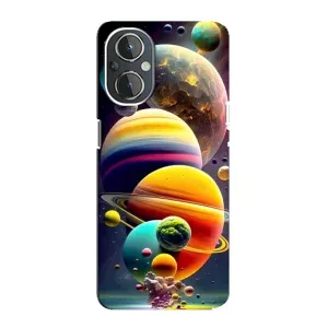 Чохол (ТПУ) з планетами на OnePlus Nord N20 (Сонячна система)