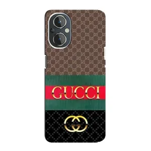 Чохли бренд ГУЧЧІ для OnePlus Nord N20 (Стиль GUCCI)