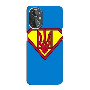 Чехол с картинкой (Патриотический ГЕРБ) на OnePlus Nord N20 (Super - Герб)
