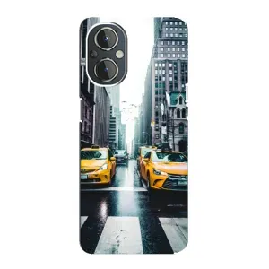 Силиконовый бампер (Работники) на OnePlus Nord N20 (Такси)