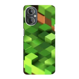 Чехлы для OnePlus Nord N20 (Персонажи Майн Крафт) (Текстура)