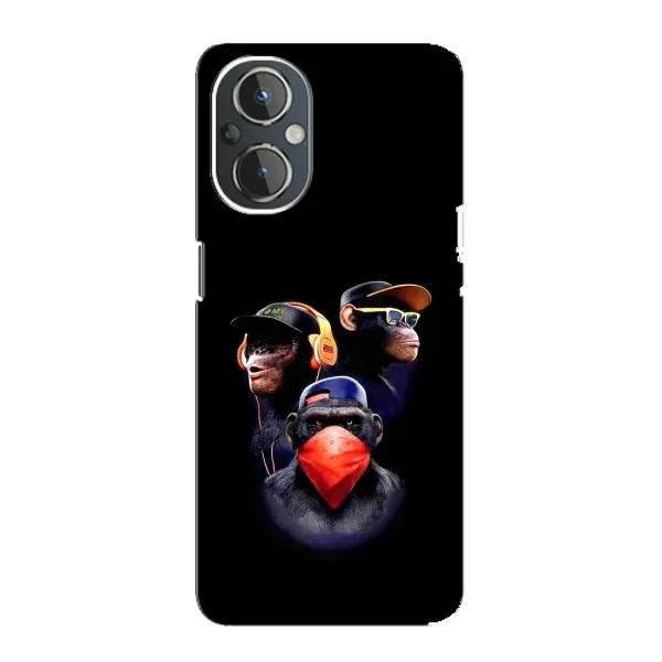 Чехол с рисунком «Три обезьяны» для OnePlus Nord N20 Чехол с рисунком «Три обезьяны» для OnePlus Nord N20
