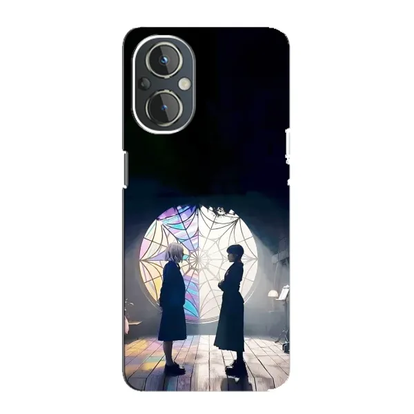 Чехол с рисунком «Уэнсдей и Энди» для OnePlus Nord N20 Чехол с рисунком «Уэнсдей и Энди» для OnePlus Nord N20