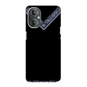 Силиконовый Чехол на OnePlus Nord N20 (Воротник вышиванки)