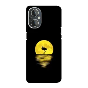 Летний Чехол на OnePlus Nord N20 (Желтый Закат)