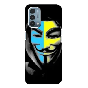 Чехол с Украинской символикой на ВанПлас Норд Н200 (5G) (Анонимус патриот)