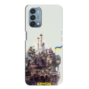 Чехлы на военную тематику для OnePlus Nord N200 5G (DE211) (Азовсталь)