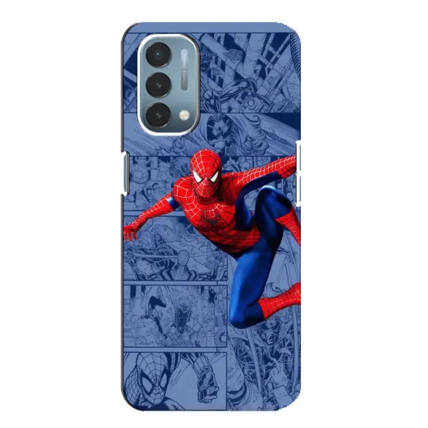 Чехол с рисунком «Человек Паук» для OnePlus Nord N200 5G (DE211)