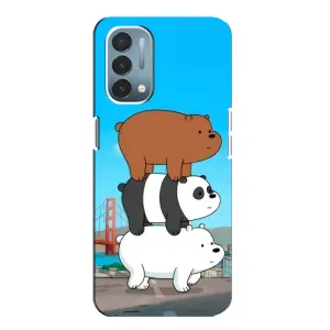 Чехлы с Пандами на OnePlus Nord N200 5G (DE211) (Друзья)