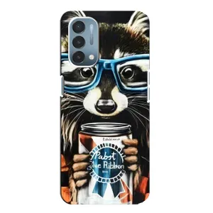 Силиконовый Чехол с Енотами на OnePlus Nord N200 5G (DE211) (Енот в очках)