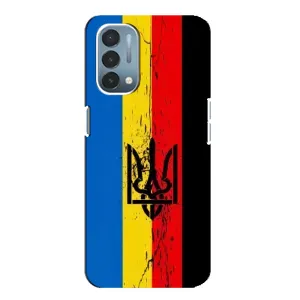 Чохли УПА (Червоно-Чорний) на OnePlus Nord N200 5G (DE211) (Прапор УПА)