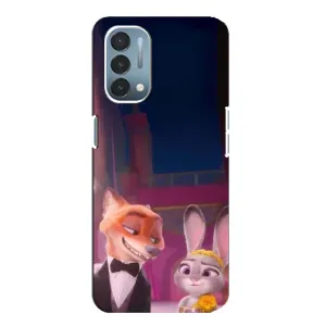 Силиконовый чехол с принтом Зоотрополіс для OnePlus Nord N200 5G (DE211) (Главные герои)
