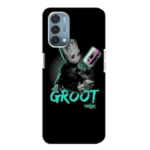 Чехол Супергерои Марвел на ВанПлас Норд Н200 (5G) (Groot)