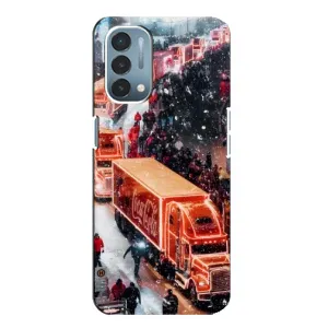 Чехлы на Новый Год OnePlus Nord N200 5G (DE211) (Кока Кола)