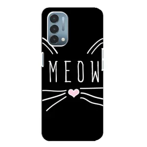 Бампер с изображением Котиков для ВанПлас Норд Н200 (5G) (КОТИК MEOW)