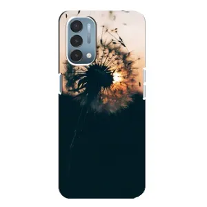 Силиконовый Чехол с одуванчиками на OnePlus Nord N200 5G (DE211) (Красивый одуванчик)