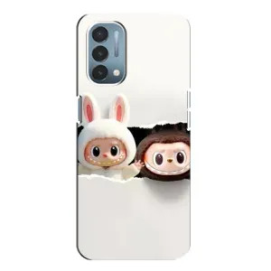 Чехол с принтом Лабубу для OnePlus Nord N200 5G (DE211) (Фигурки Labubu)
