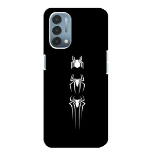 Чехол Супергерой Человека Паука на OnePlus Nord N200 5G (DE211) (Лого паука)