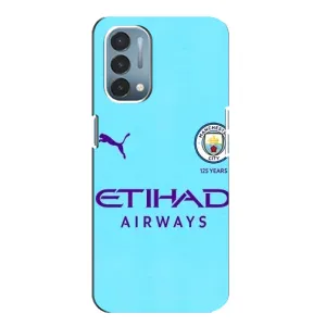 Силиконовые Чехлы принт Футбол на OnePlus Nord N200 5G (DE211) (Man City)