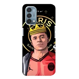 Чохол (TPU) з Футболістом на OnePlus Nord N200 5G (DE211) (Mbappe King)