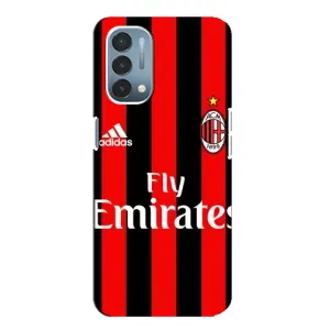 Чехлы с ТОП Футбольными клубами на OnePlus Nord N200 5G (DE211) (Milan)
