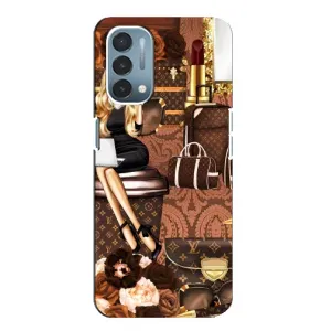 Чехол Стиль Louis Vuitton на OnePlus Nord N200 5G (DE211) (Мода Луи Виттон)