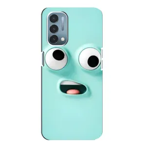 Силиконовые Чехлы (смешные стикеры) для OnePlus Nord N200 5G (DE211) (Забавное мятное лицо)